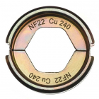 Matrice de sertissage D22 NF 240 Cuivre Milwaukee