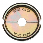 Matrice de sertissage D22 NF 35 Cuivre Milwaukee