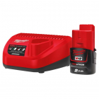 Pack 1 Batterie Chargeur M12 NRG-201 Milwaukee