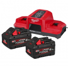 Pack 2 Batteries Forge DBSC M18 FB12 18V 8Ah Milwaukee
