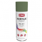 Peinture Acryl Vert Reseda RAL 6011 aérosol de 400ml net CRC