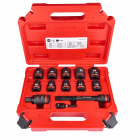 Set de 11 pièces douilles Shockwave impact 1/2  Milwaukee