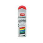 Traceur de chantier Marker paint Rouge fluo aérosol 650ml CRC Industrie